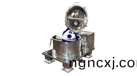 GMP標(biao)準平(ping)闆人(ren)工(gong)上(shang)部(bu)卸(xie)料離心機
